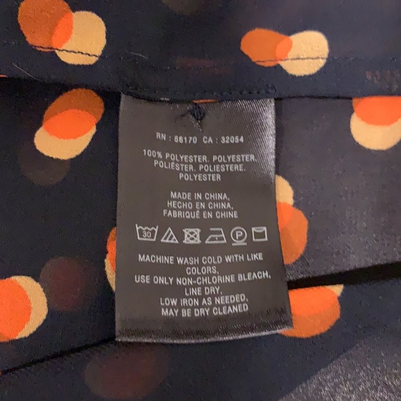 MAEVE Sheer Polka Dot Ruffle Blouse - Picture 13 of 14